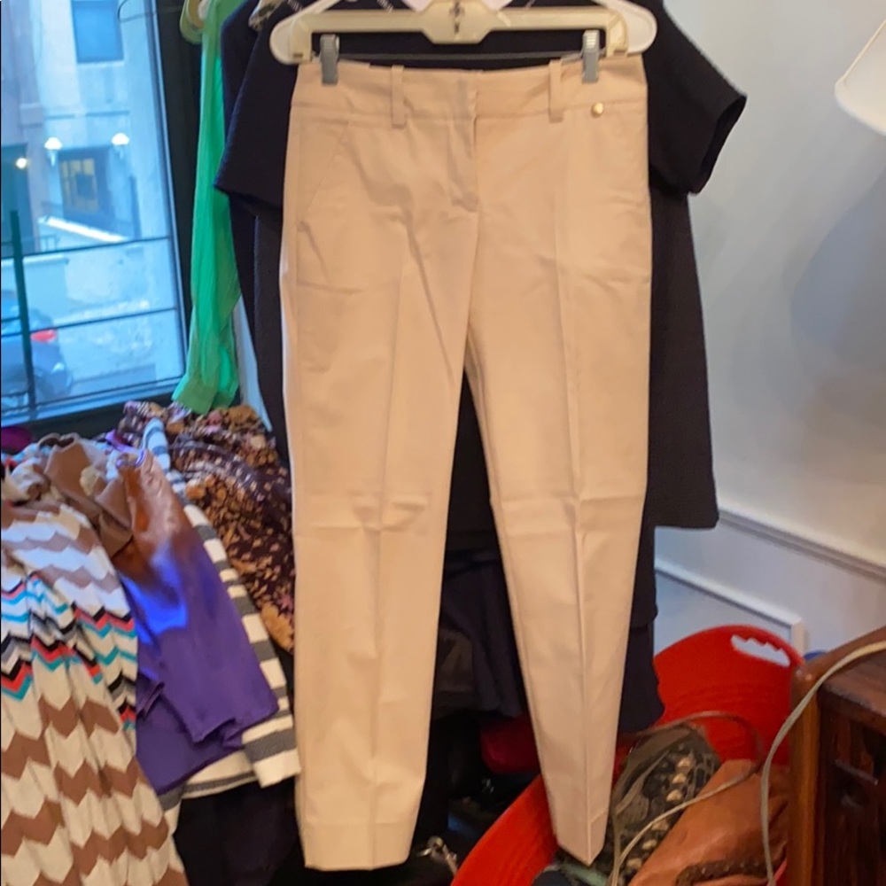 Trina Turk light khaki pants